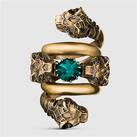 gucci tiger wrap ring